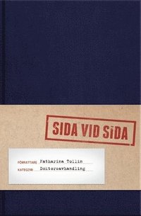 bokomslag Sida vid sida : en studie av jämställdhetspolitikens genealogi 1971-2006