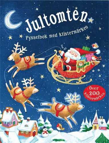bokomslag Jultomten : pysselbok med klistermärken