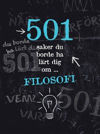 bokomslag 501 saker du borde ha lärt dig om filosofi