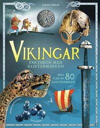 bokomslag Vikingar : faktabok med klistermärken