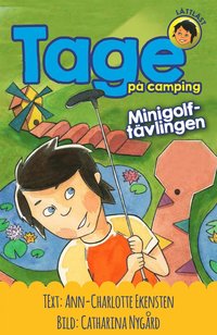 bokomslag Tage på camping. Minigolftävlingen