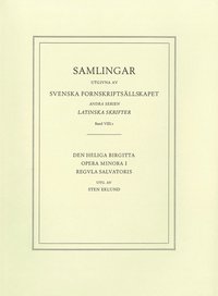 bokomslag Sancta Birgitta: Opera minora 1