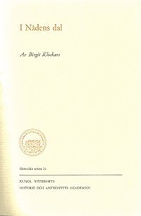 Birgit Klockars - I Nådens dal, Häftad