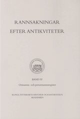 Carl Ivar Ståhle, Nils-Gustaf Stahre - Rannsakningar efter antikviteter, band IV, Häftad