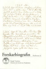 bokomslag Forskarbiografin