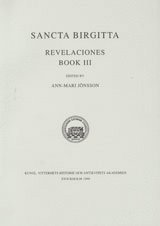 Sancta Birgitta Revelaciones Book III 1