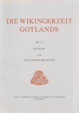 bokomslag Die Wikingerzeit Gotlands IV:3 : Katalog