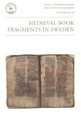 bokomslag Medieval book fragments in Sweden : an international seminar in Stockholm, 13-16 November 2003