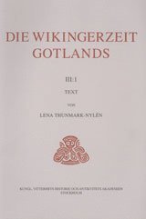 bokomslag Die Wikingerzeit Gotlands. 3:1, Text