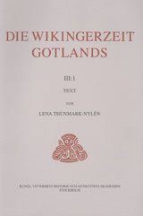 bokomslag Die Wikingerzeit Gotlands. 3:1, Text
