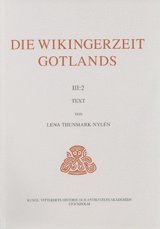 bokomslag Die Wikingerzeit Gotlands. 3:2, Text