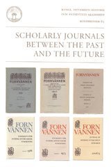 bokomslag Scholarly journals between the past and the future