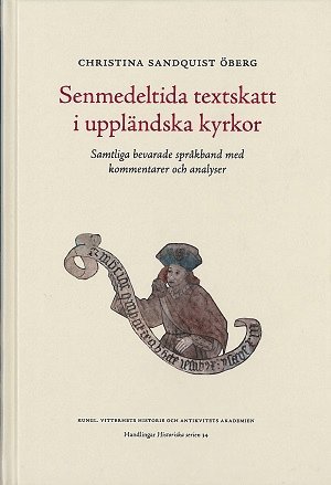 bokomslag Senmedeltida textskatt i uppländska kyrkor