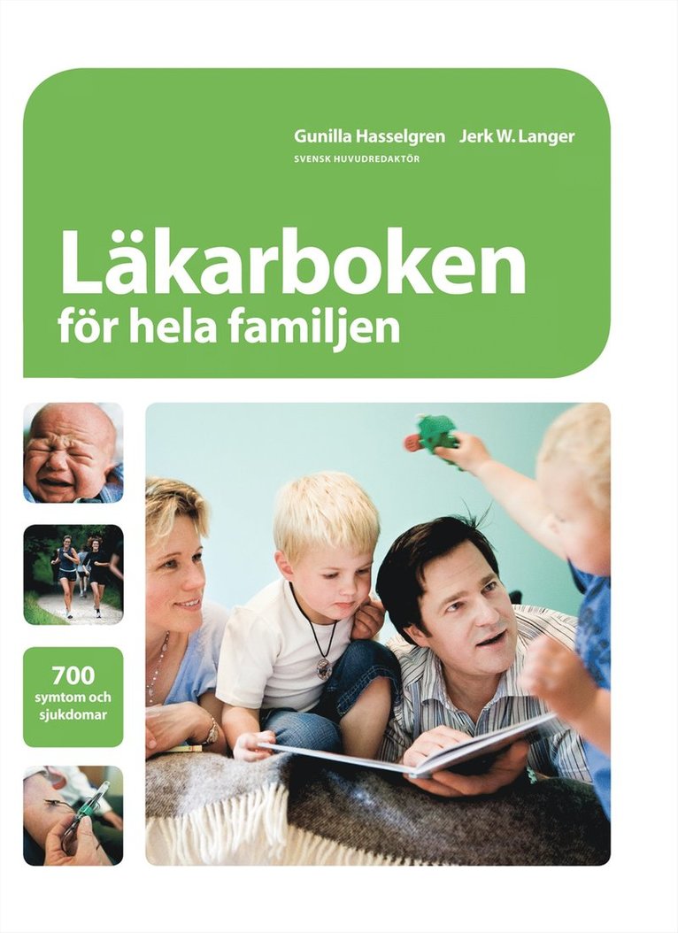 Gunilla Hasselgren, Jerk W Langer - Läkarboken för hela familjen, Kartonnage