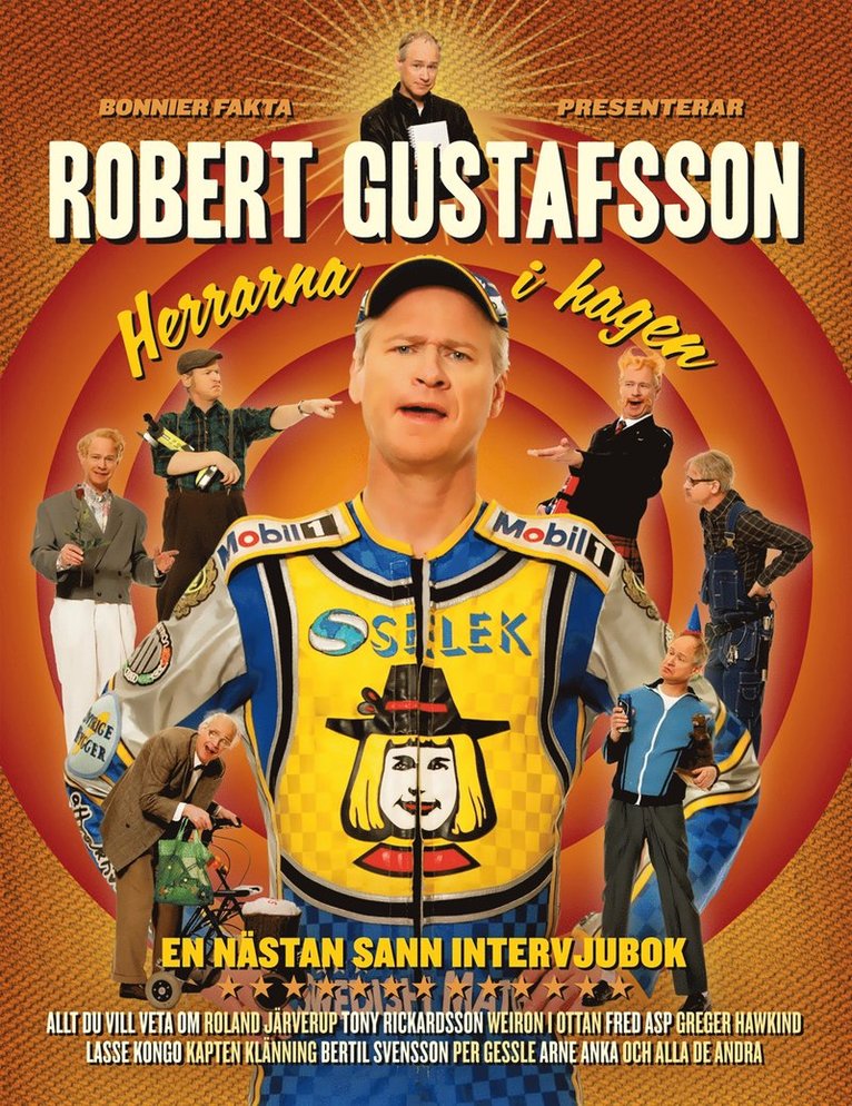 Robert Gustafsson - Herrarna i hagen, Inbunden