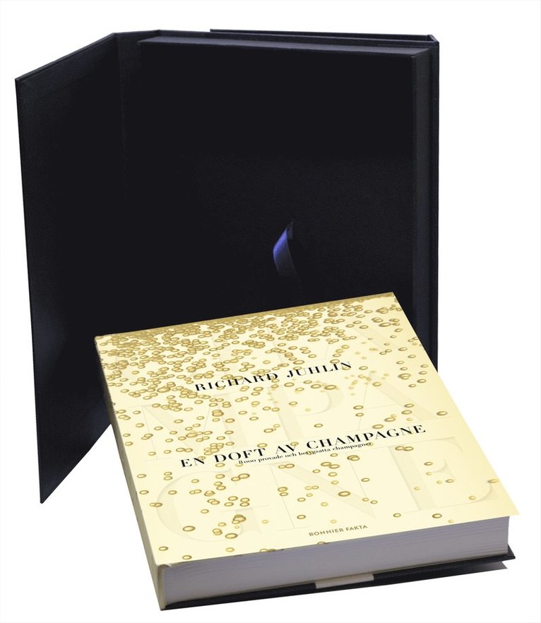 Richard Juhlin - En doft av champagne (bok i box), Inbunden