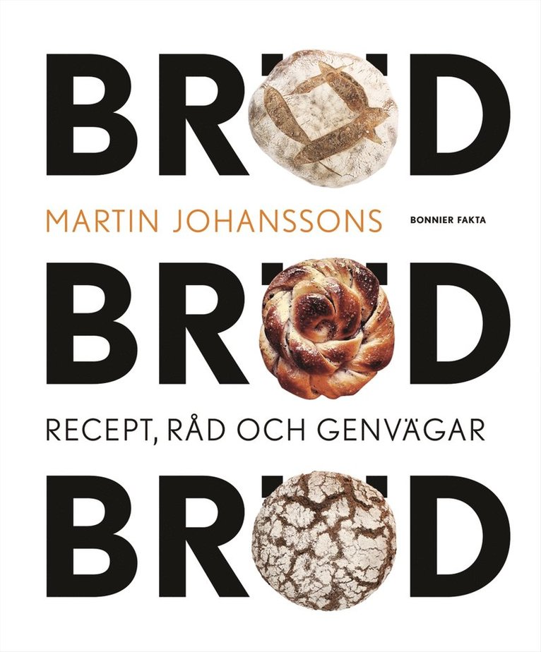 Martin Johansson - Bröd, bröd, bröd : recept, råd och genvägar, Inbunden