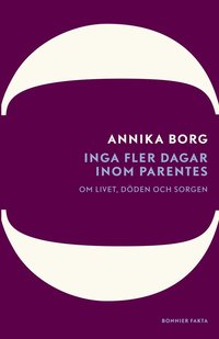 bokomslag Inga fler dagar inom parentes : om livet, döden och sorgen