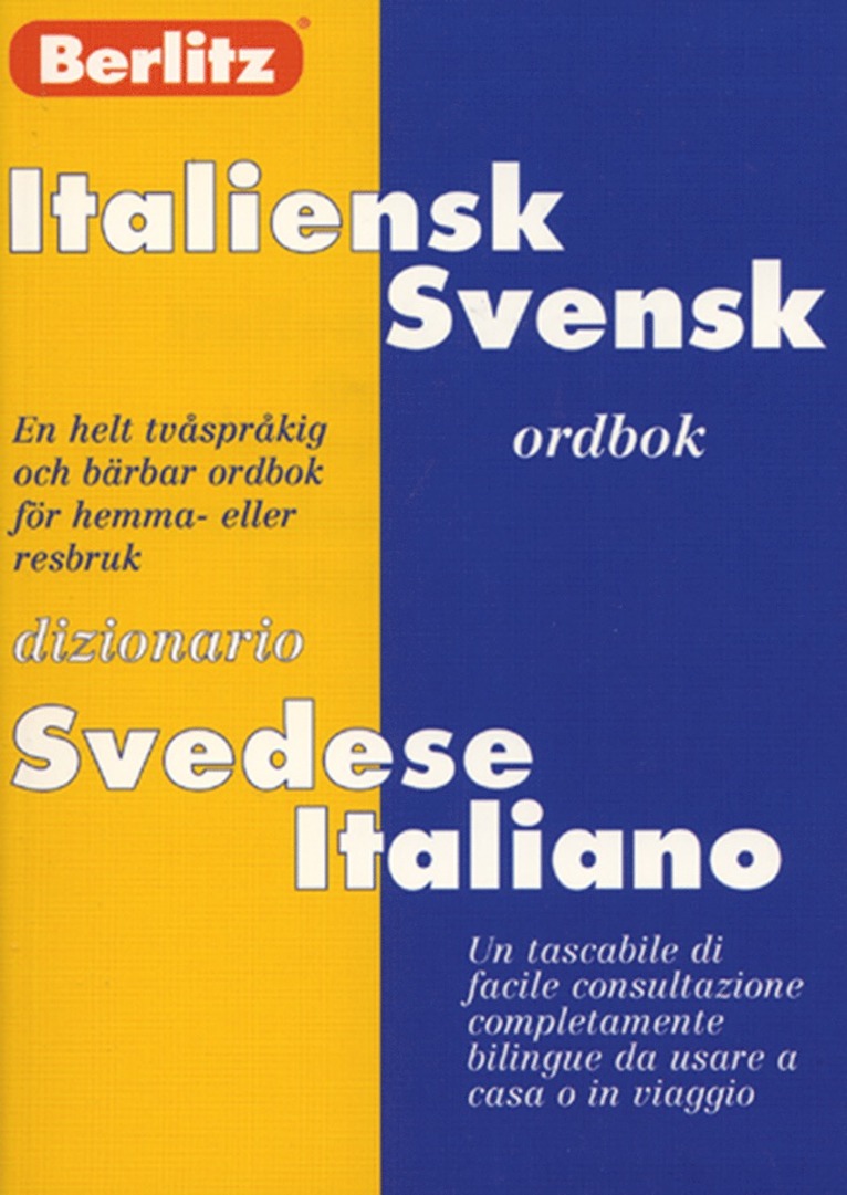 Fickordbok Italiensk-Svensk/Svensk-Italiensk 1