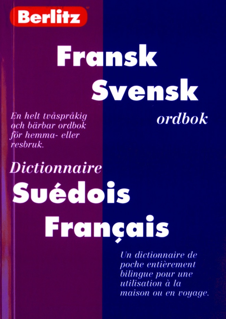 Fickordbok Fransk-Svensk/Svensk-Fransk 1