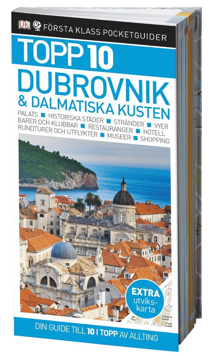 Dubrovnik & dalmatiska kusten, Häftad