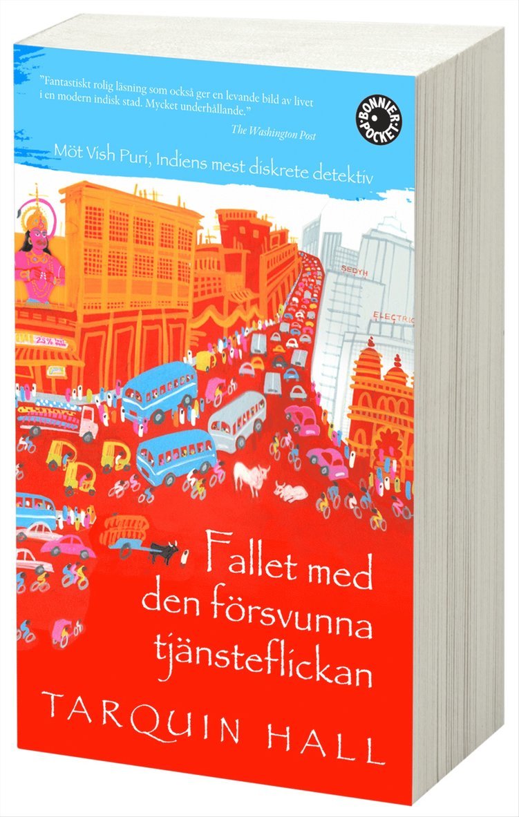 Tarquin Hall - Fallet med den försvunna tjänsteflickan, Pocket