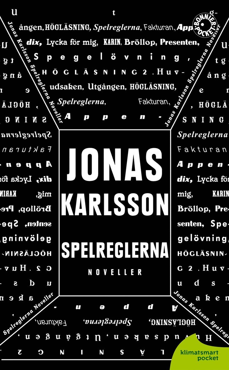 Jonas Karlsson - Spelreglerna, Pocket