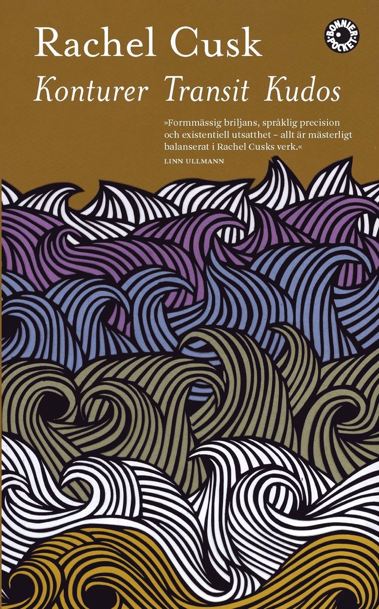 Rachel Cusk - Konturer ; Transit ; Kudos, Pocket