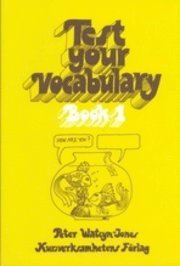 bokomslag Test your vocabulary 1
