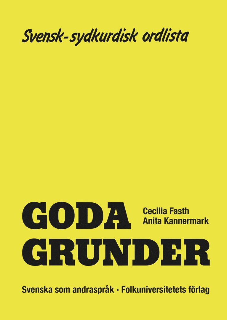 Goda Grunder svensk-sydkurdisk ordlista 1