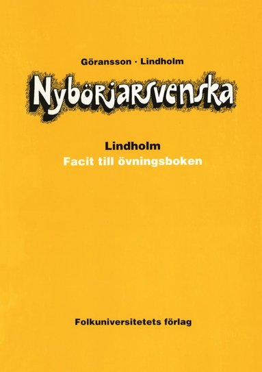 bokomslag Nybörjarsvenska facit