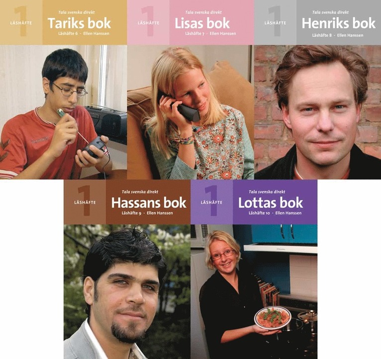 Ellen Hanssen - Tala svenska direkt Läshäfte 6-10, Häftad