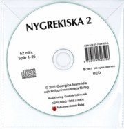 bokomslag Nygrekiska 2 cd audio