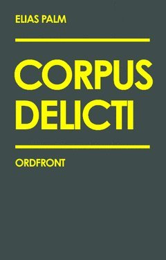 bokomslag Corpus delicti