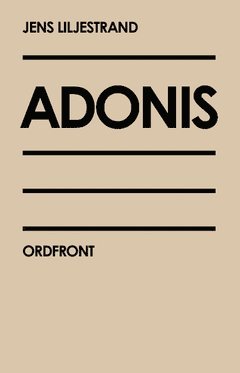 Jens Liljestrand - Adonis, Häftad