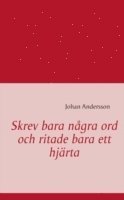 bokomslag Skrev bara några ord och ritade bara ett hjärta