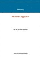 bokomslag Universums byggstenar: - de fyra ting varav allt består?