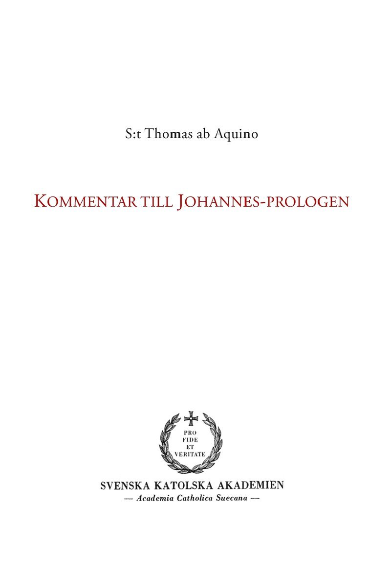 Kommentar till Johannes-prologen 1