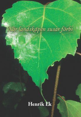 Henrik Ek - När landskapen susar förbi, Häftad