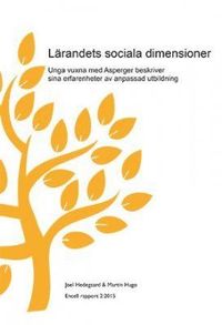bokomslag Lärandets sociala dimensioner : unga vuxna med Asperger beskriver sina erfarenheter av anpassad utbildning