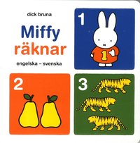 bokomslag Miffy räknar : Engelska-svenska