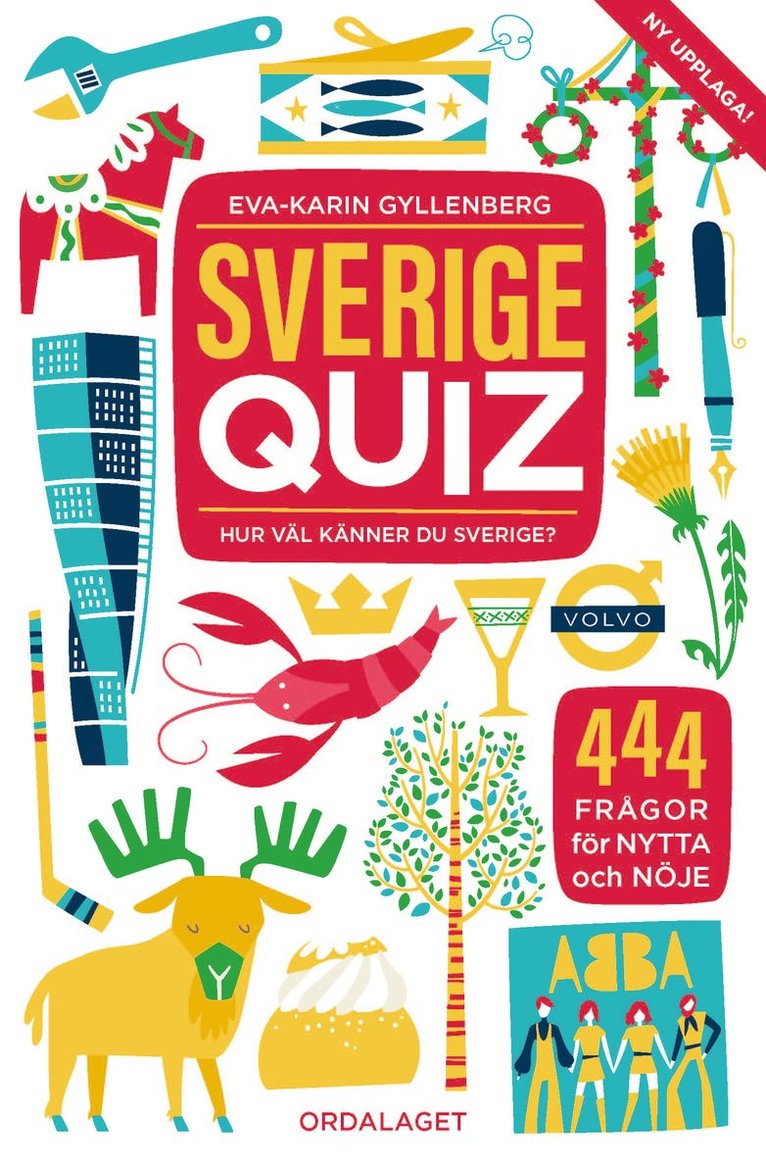 Eva-Karin Gyllenberg - Sverigequiz : hur väl känner du Sverige?, Häftad