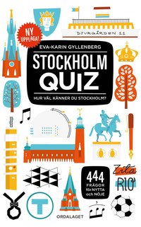 bokomslag Stockholmquiz - 444 frågor för nytta och nöje