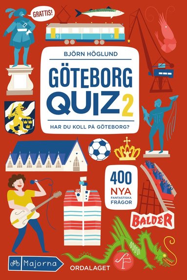 bokomslag Göteborgquiz 2 : har du koll på Göteborg?