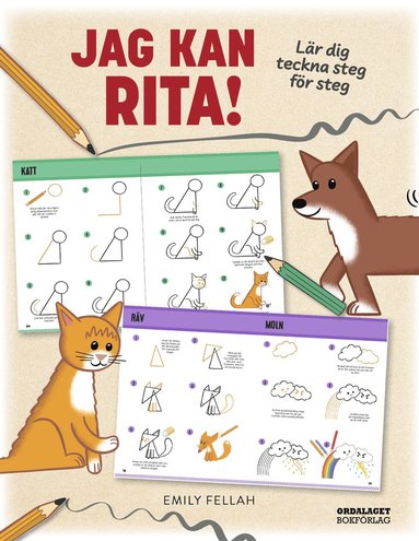 bokomslag Jag kan rita! : lär dig teckna steg för steg