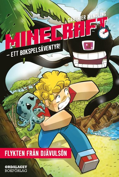 bokomslag Minecraft. Ett bokspelsäventyr: Flykten från Djävulsön