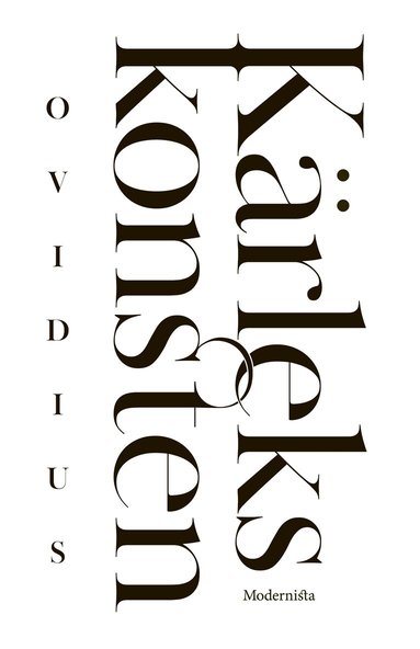 Ovidius - Kärlekskonsten, Inbunden