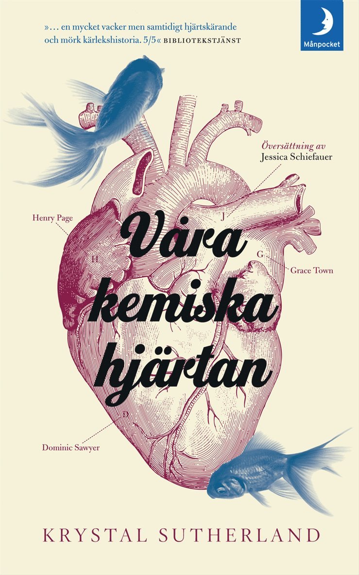 Krystal Sutherland - Våra kemiska hjärtan, Pocket