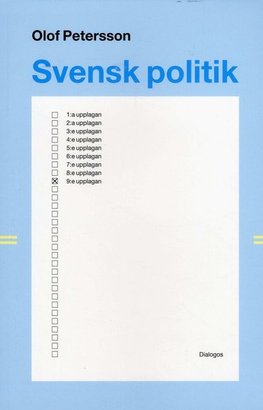 Olof Petersson - Svensk politik, Häftad