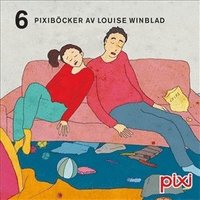 bokomslag Pixibox: Louise Winblad : 6 pixiböcker med "Hej hej vardag".